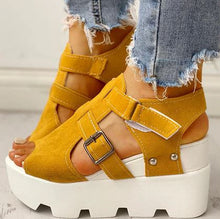 Load image into Gallery viewer, YEELOCA 2020  High Heels Casual Comfortable Light Leisure Shoes Woman Sandals Women Shoes ZR120
